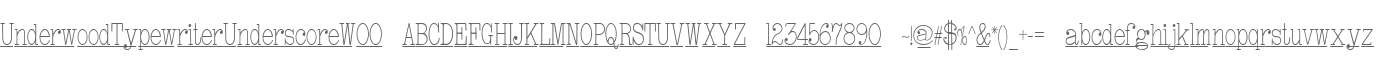 UnderwoodTypewriterUnderscoreW00