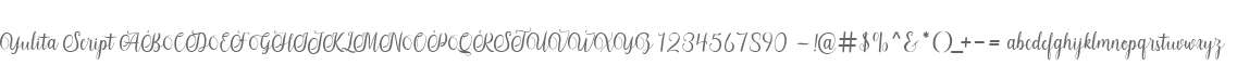 Yulita Script