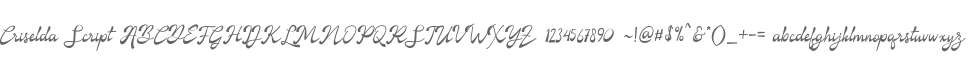 Criselda Script