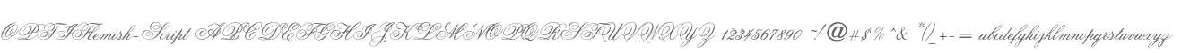 OPTIFlemish-Script