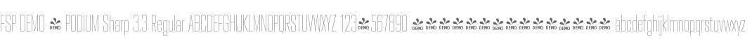 FSP DEMO - PODIUM Sharp 3.3