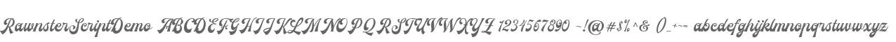 Rawnster Script Demo