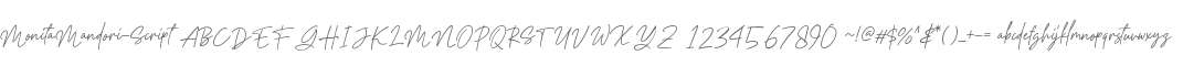 Monita Mandori Script