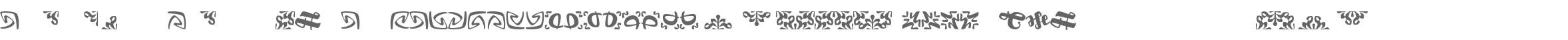 Briem Script Fleurons W95 Blk