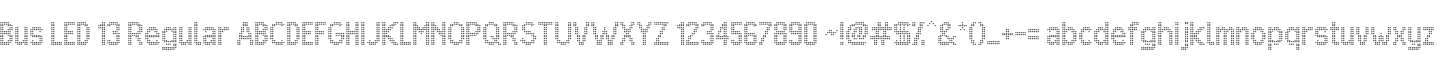 Bus LED 13