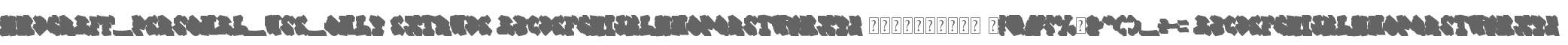 MwdGraff_PERSONAL_USE_ONLY Extrude