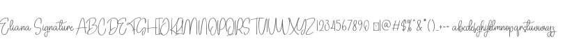 Eliana Signature