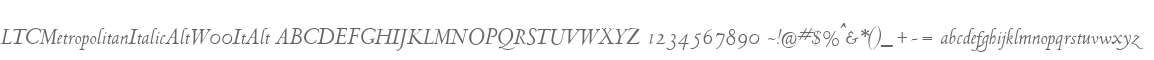 LTCMetropolitanItalicAltW00ItAlt