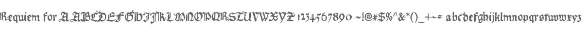 Requiem for A