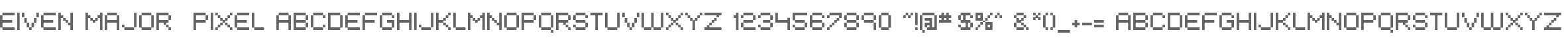 EIVEN MAJOR  Pixel