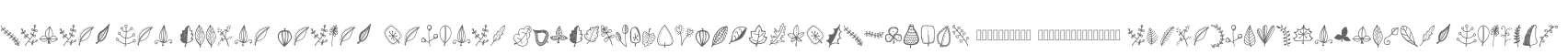 Tanaestel Doodle Leaves Regular