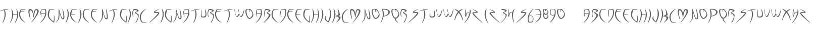 The Magnificent Girl Signature Two