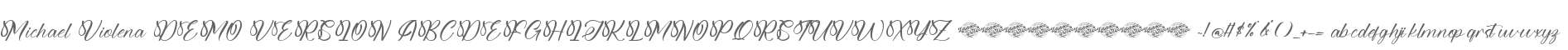 Michael Violena DEMO VERSION