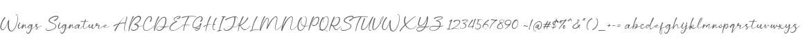 Wings Signature