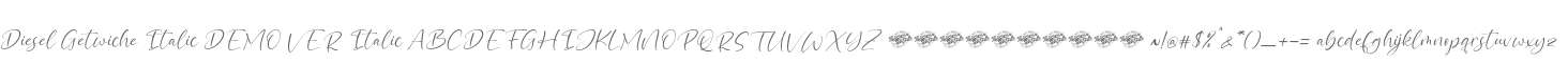 Diesel Getwiche Italic DEMO VER