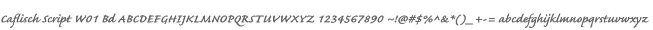 Caflisch Script W01 Bd