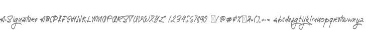 A-Signature