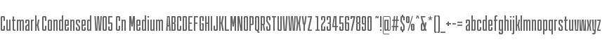CutmarkCondensedW05-CnMd
