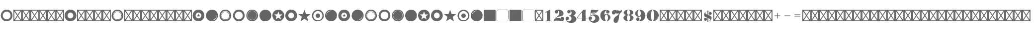 Dauber Hand Numerals