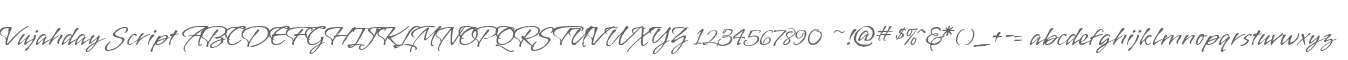Vujahday Script