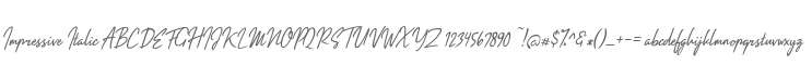 Impressive Italic