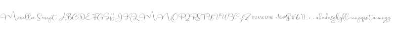Marellia Script