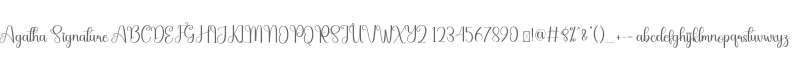 Agatha Signature