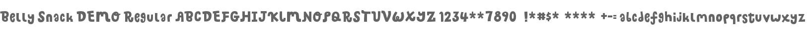 Belly Snack DEMO