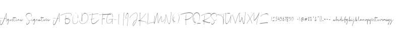 Agustine Signature