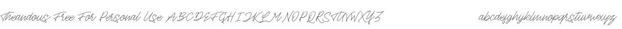 Theandous Free For Personal Use