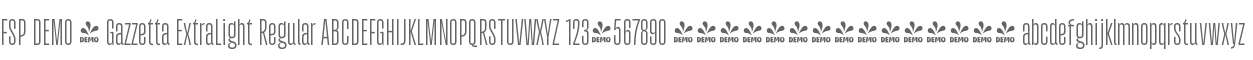 FSP DEMO - Gazzetta ExtraLight
