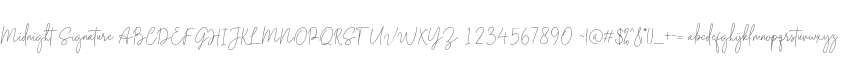 Midnight Signature