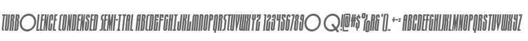 Turb0lence Condensed Semi-Ital