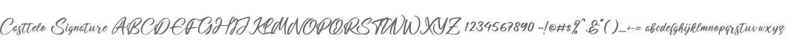 Casttelo Signature
