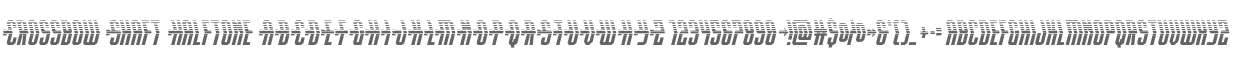 Crossbow Shaft Halftone