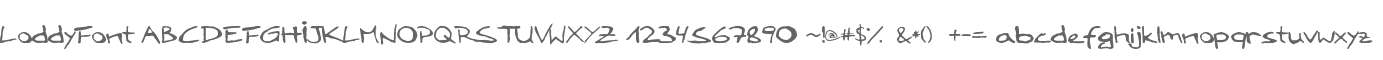 LoddyFont