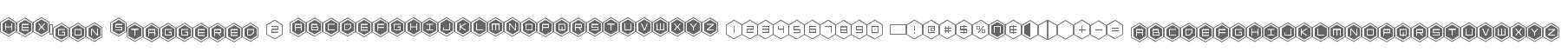 HEX:gon Staggered 2