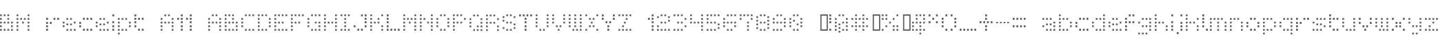 BM receipt A11