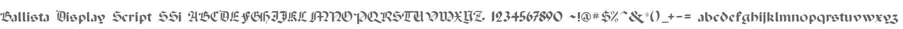 Ballista Display Script SSi