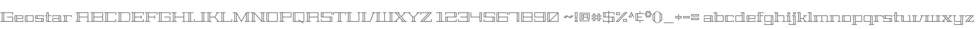 Geostar