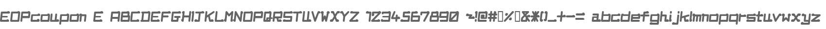 EOPcoupon E
