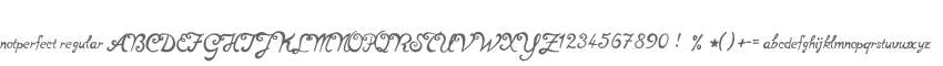 notperfect regular