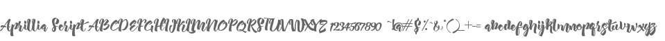 Aprillia Script