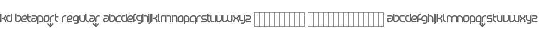 KD Betaport Regular