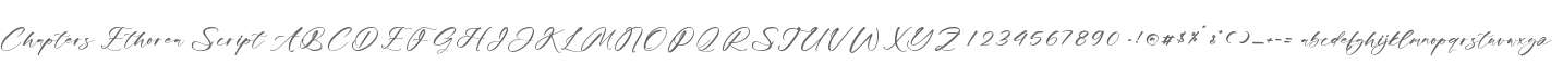 Chapters Ethorea Script