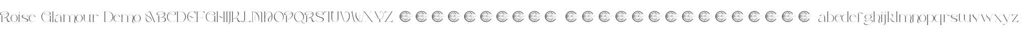 Roise Glamour Demo