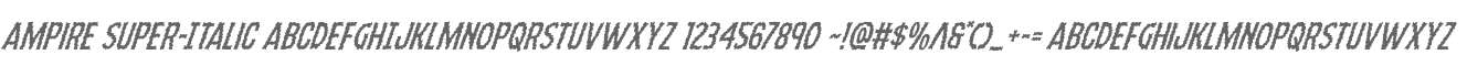 Ampire Super-Italic
