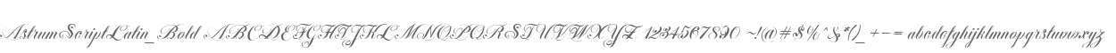 AstrumScriptLatin_Bold
