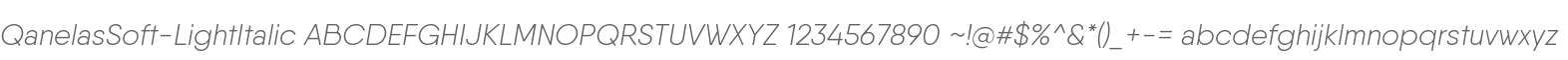 QanelasSoft-LightItalic