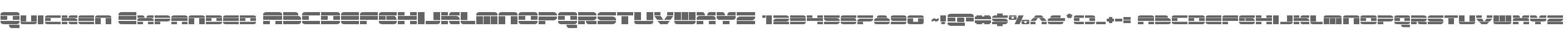 Quicken Expanded